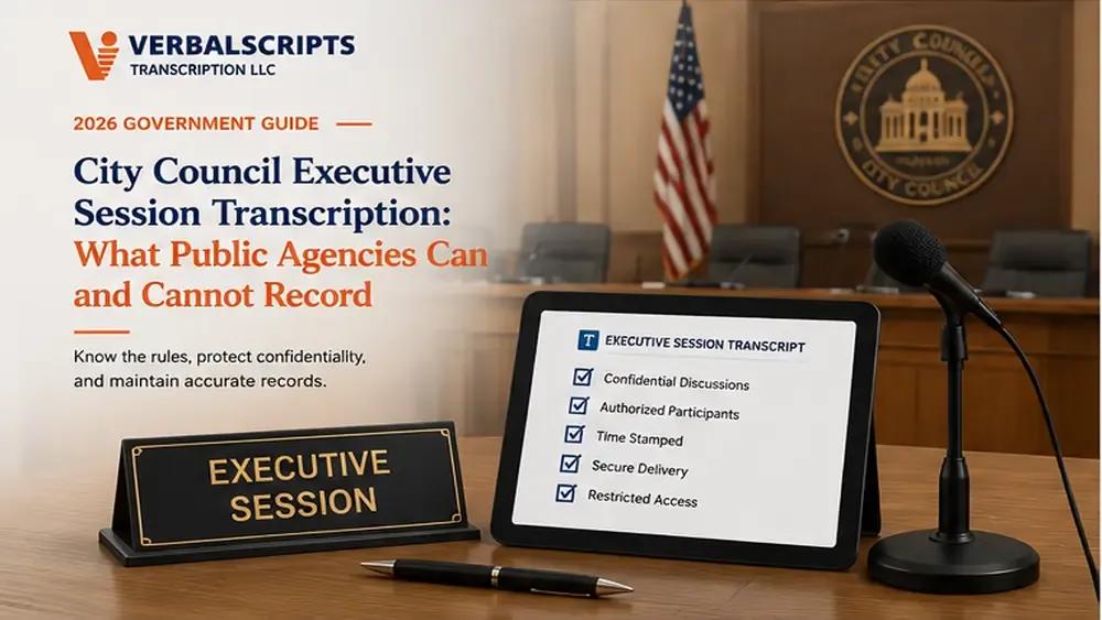 City Council Executive Session Transcription: What Public Agencies Can and Cannot Record