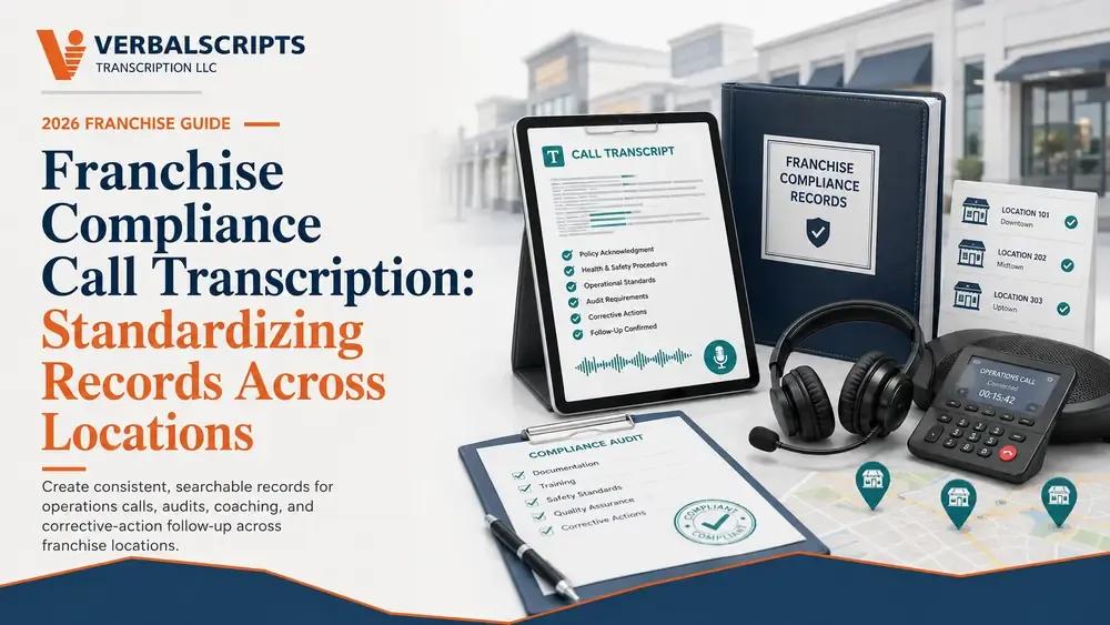 Franchise Compliance Call Transcription: Standardizing Records Across Locations