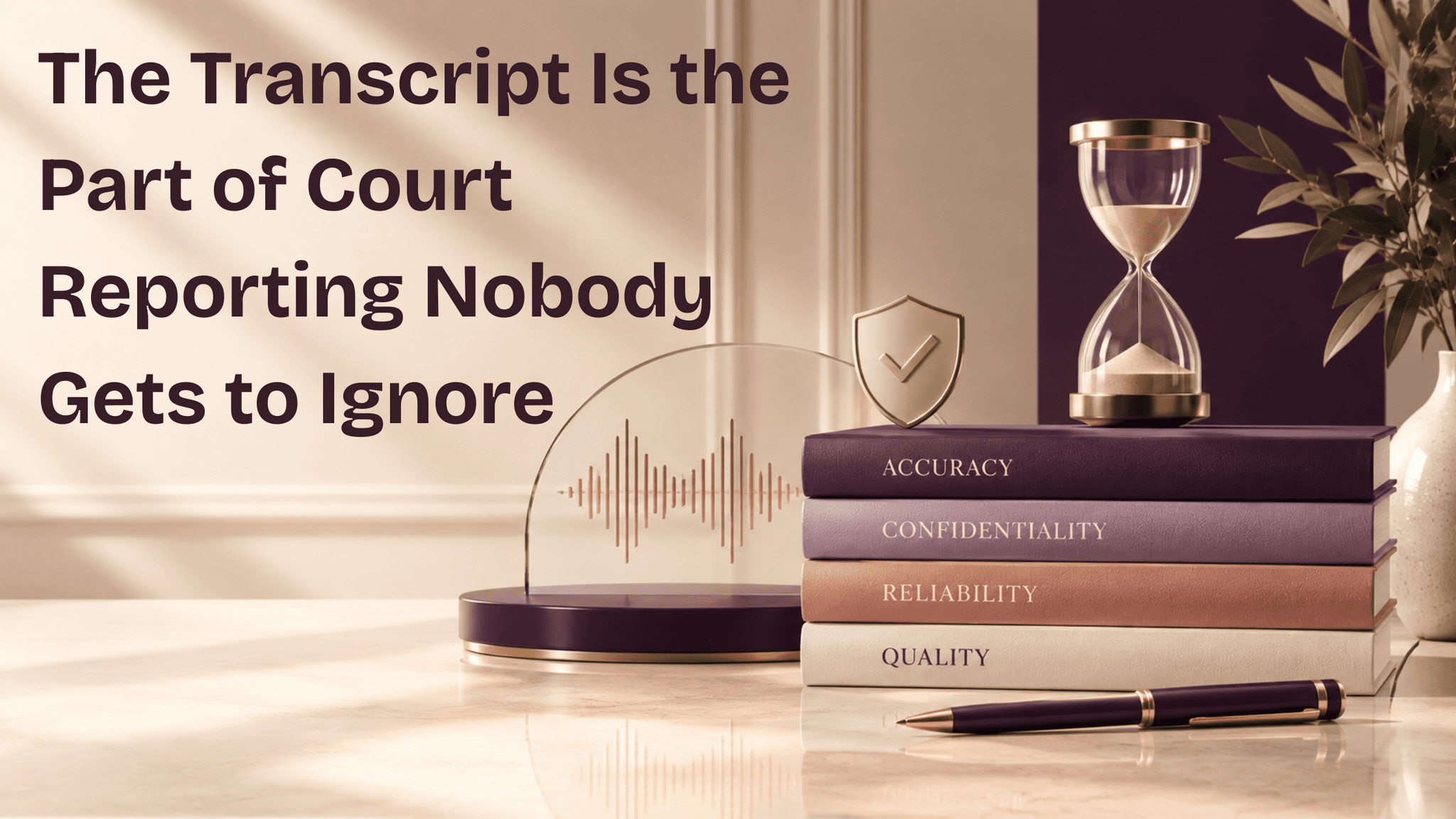 What Court Reporters and Legal Professionals Really Worry About When Transcripts Have to Be Produced