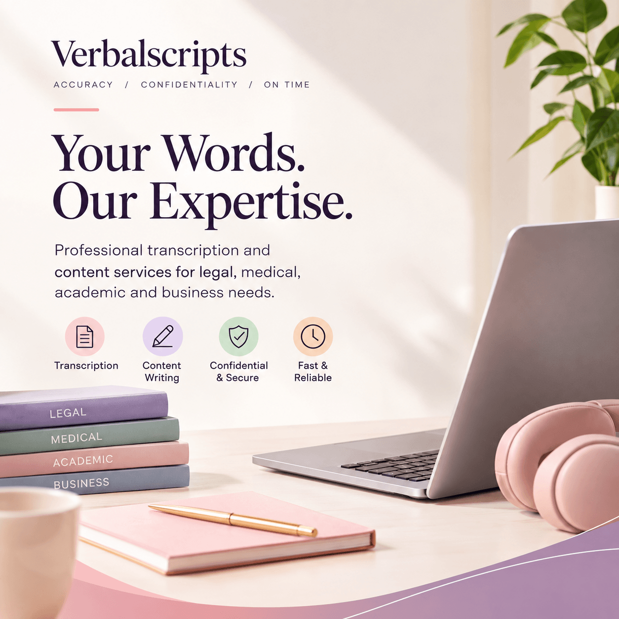 Your Words. Our Expertise: Why Professional Transcription Matters